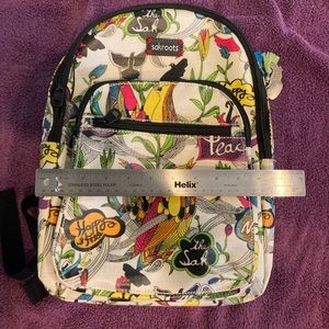 SacRoots Peace and Birds backpack